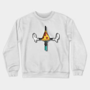 Drop bars and pizza! Crewneck Sweatshirt